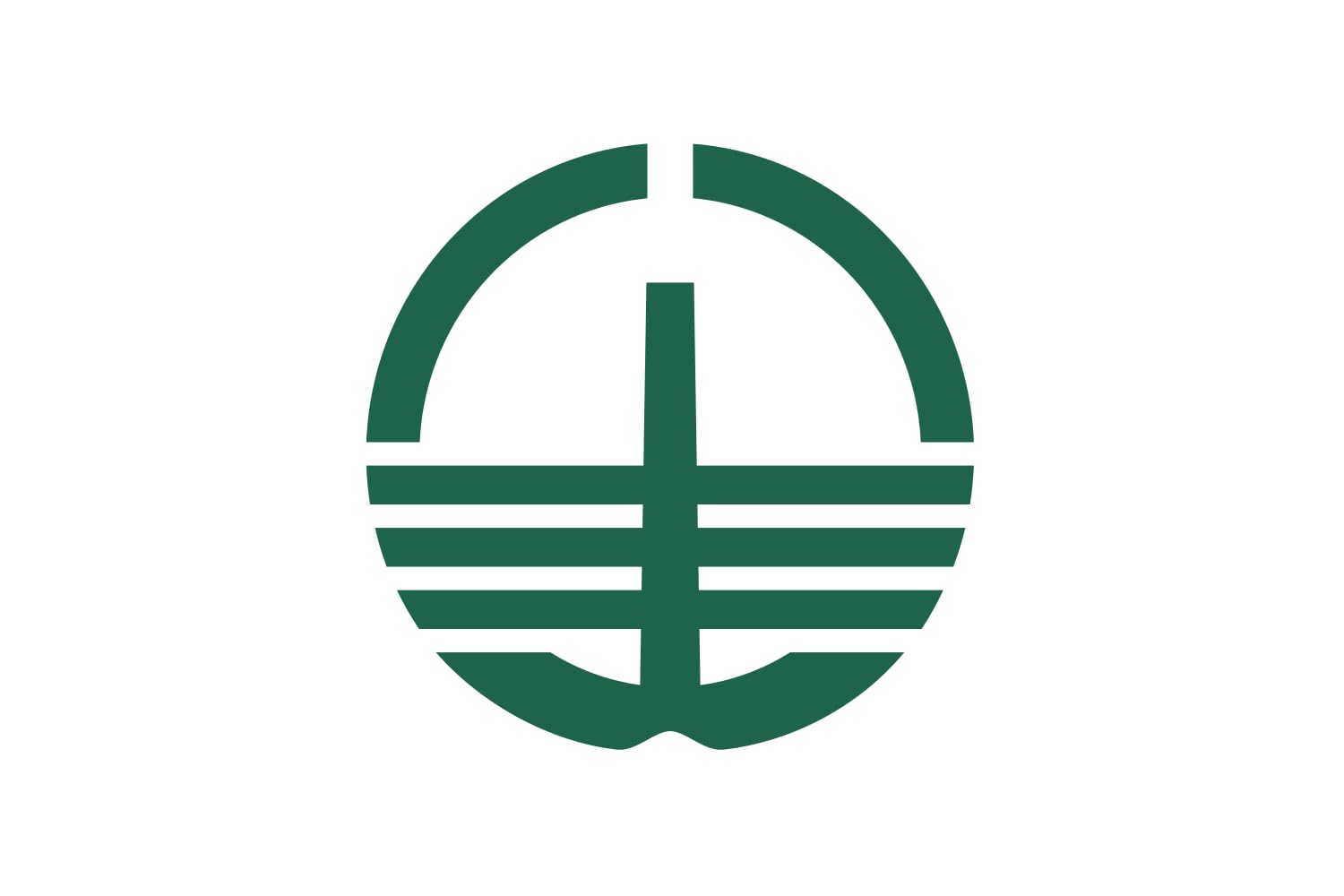 Drapeau Large Haga Hyōgo 1959–2005 décoration murale textile durable