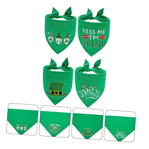 BESPORTBLE 4pcs pañuelos triangulares para perros miniatura 7