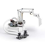 Flexible Robot Kit: consist of three different replaceable parts-shovel bucket, hanging clips and electromagnet, it can move from 0°to 90° to achieve different operations.