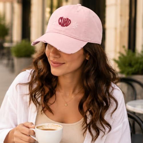 Image of Handcuffs Cap for Men Women Denim Stylish Baseball Caps Adjustable Free Size Hats | Gym Accessories | Sun Protective Hat