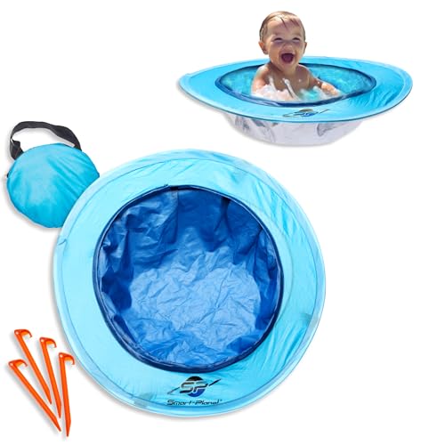 Smart-Planet Pop-Up Babypool für Strand 50x50 cm, 35x10 cm - Planschbecken...
