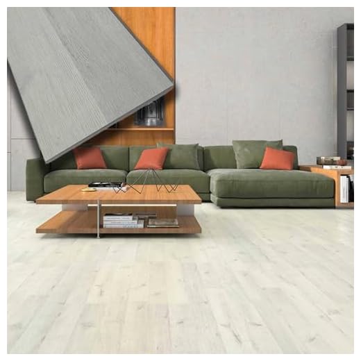 Pavimento in laminato 7mm Click Spazzolato ICE OAK 197x1205-10 anni garanzia
