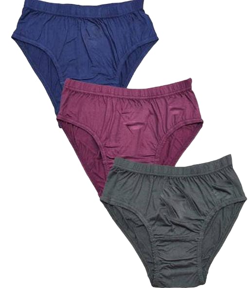 soshre Women's Solid Pattern Cotton Blend Hipster Panty || Super Comfortable and Stretchable Soft Skin Friendly Underwear || Women Cotton Mid Size Hipsters || Panties Combo-Multicolor (Pack of 3) (3XL)-picture-25