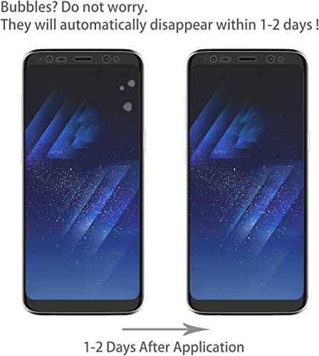 Image of STP FEEL (2 Pack Unbreakable Membrane Screen Protector Guard For Samsung Galaxy Note 8 (6.3 Inch) | Membrane Ultra Smooth Touch with Finger Print Support - HD /3 Months Warranty