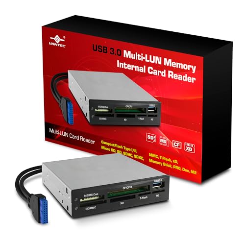Vantec UGT-CR940 Link Usb 3.0 Multi-Lun Memory Internal Card Reader cover