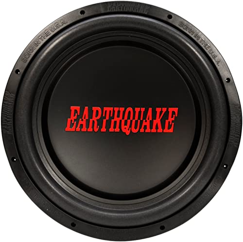 Earthquake Sound Tremor-X154 15-inch Car Subwoofer, 1500 Watts
