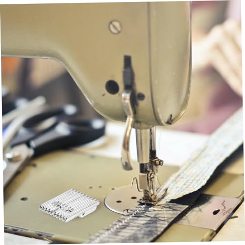 Pies prensatelas metálicos para máquina de coser 3 unidades miniatura 5