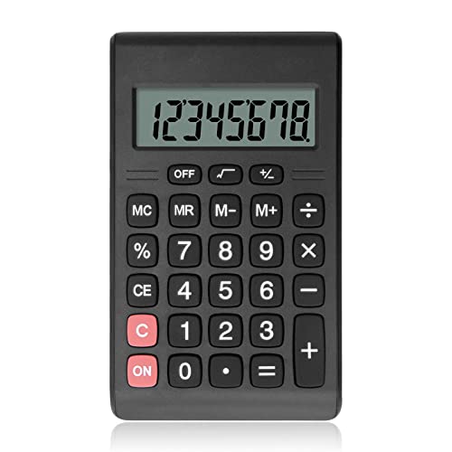 Calculator, Helect Compact Design Standard Function Handheld Portable Calculator - H1007