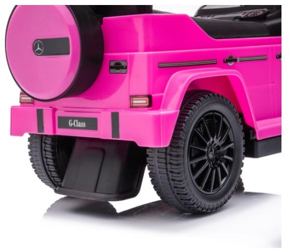 FINOOS Kinder Rutschauto Mercedes G350 - Lizenziert - Rutscher - Lauflernwagen - Lernspielzeug für Kinder Kinder von 12-36 Monaten (Rosa) – Bild 8