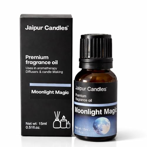 Image of Fragrance Oil | 15 ml | Aroma Oil for Home Fragrance | Best for Aromatherapy | Use in Diffusers, Candles, Air Fresheners (15ML, Moonlight Magic)