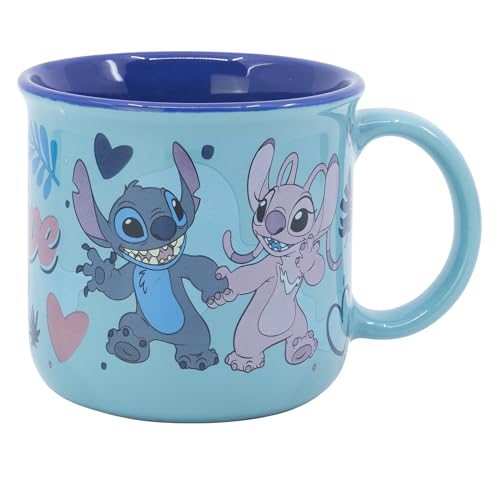 Stor TAZA DE CERAMICA FULL DECO 355 ML EN CAJA REGALO STITCH