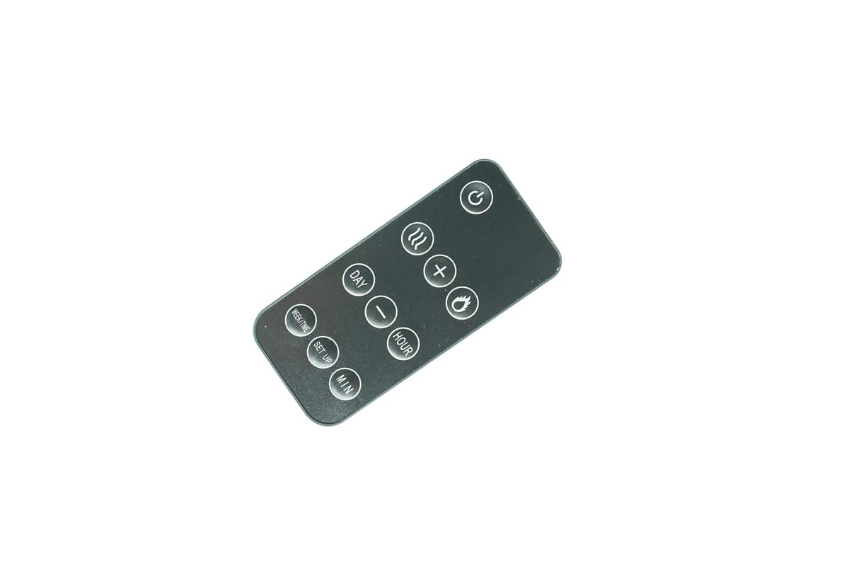 Replacement Remote Control Only for Lausanne Luxe 10034252 10034250 Electric Fireplace Infrared Quartz Space Heater