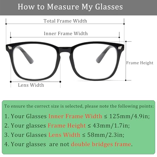 Image of Polarized Clip on Sunglasses over Prescription Glasses Unisex Anti Glare Flip up Design