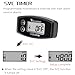 NInE-ROnG Digital Hour Meter,Vibration Activation,Maintenance Reminder,Resettable Job Timer,User Lock,for Generator Marine ATV Lawn Mower Motor and Equipment That Vibrates at Work