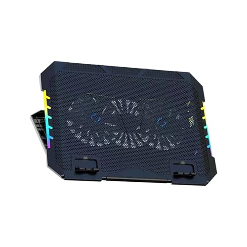 Soporte portátil para laptop con ventiladores silenciosos