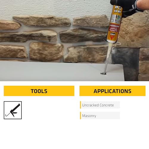 Adhesivo anclaje Sika AnchorFix-1 10.1 fl oz gris miniatura 6
