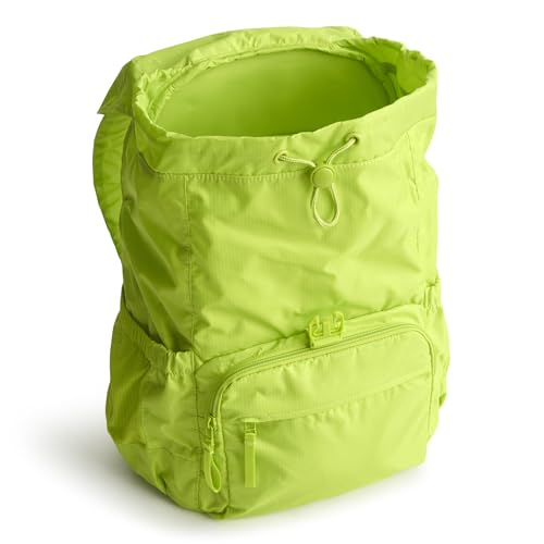 Image of Vera Bradley Women's Ripstop Berkhill Backpack, Lime Green, One Size