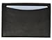 MARSHAL Black Genuine Leather Expandable Credit Card ID Business Card Holder Wallet 220