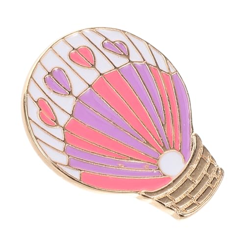 Broche épingle coeur ballon en alliage au design minimaliste et finitions soignées