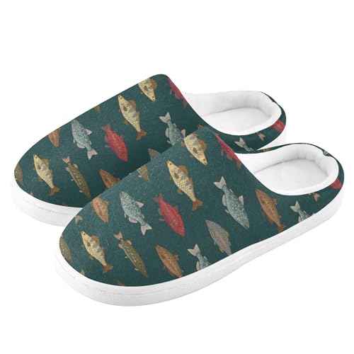 Slippers for Women Men, Memory Foam Anti-slip House Home Slippers Shoes for Indoor Outdoor Bedroom