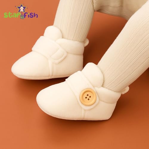 Image of Star Fish Baby Boys & Girls 3 to 6 Months Skin Friendly Comfortable & Breathable Shose