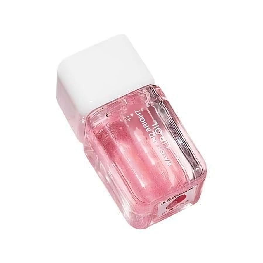 Waterproof Korean Lip Plumper| Hydrating Long Lasting Non-Sticky Lip Gloss Oil | Natural Lip Balm for Lip Plumper & Soft Moisturizing Smooth Lips for Women (1 Pcs)