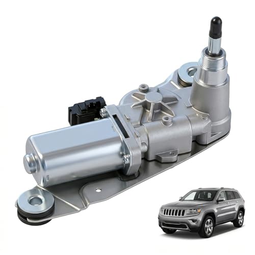 Canyease Rear Windshield Wiper Motor Compatible with Jeep Grand Cherokee 2011 2012 2013 Sport Utility V6 3.6L/V8 5.7&6.4L|3-Pin Replacement# 55079213AB404000