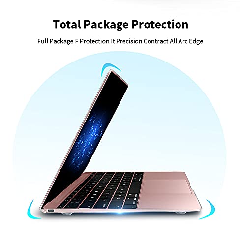 Antetek Capa rígida vazada compatível com MacBook Pro 13 polegadas versão A2251/A2289/A2338, tela de
