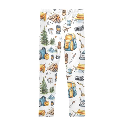 Girls Leggings Camping Hiking Tourism Set Toddler Girls Clothes Leggings for Girls Toddler Girls Leggings 3-4T2