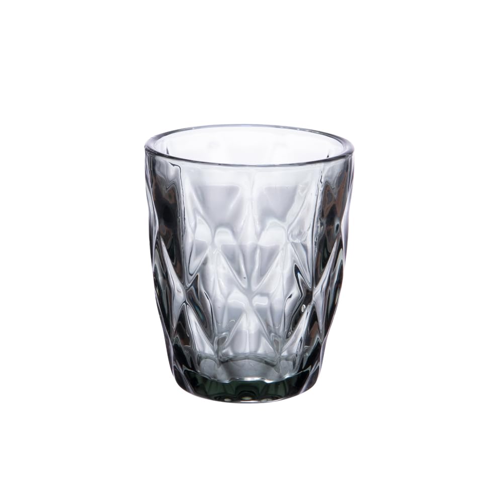 Gobelets bas diamond gris Trend les 6 verres pour vos apéritifs d'été
