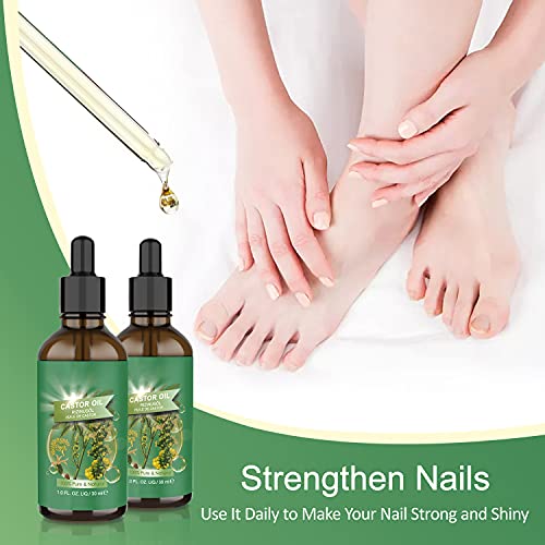 Olio di Ricino Puro 100% - 2×30ML Castor Oil