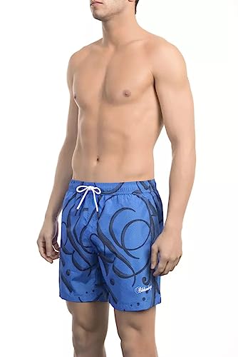 Swimwear Bikkembergs haut de gamme en polyester bleu XL