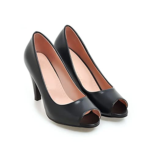 Talons hauts pour femmes escarpins classiques bout ouvert chaussures de mariage printemps