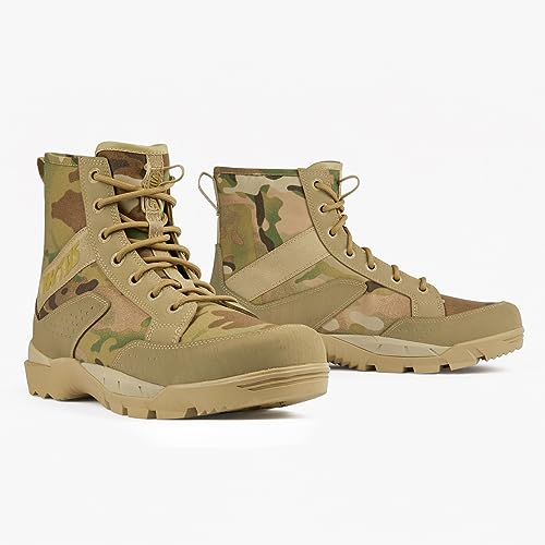 VIKTOS Men's Johnny Combat MC Tactical Boots with Rubber Heel & Toe | Durable Nylon Water-Resistant Outdoor Tactical Footwear2
