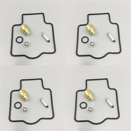 Kit de réparation de carburateur pour Kawasaki ZZR400 joints pointeaux soupapes 4x