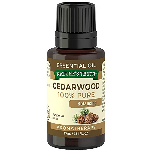 Nature's Truth Vitamins Essential Oil, Cedarwood, 0.51 Fl Oz #TOP29