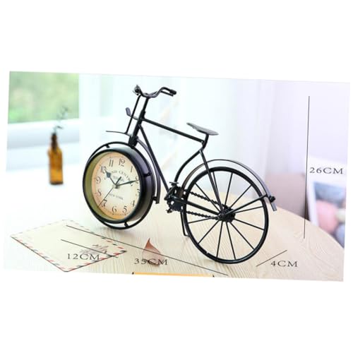 Reloj de bicicleta retro para decorar el dormitorio con estilo silencioso vintage 3