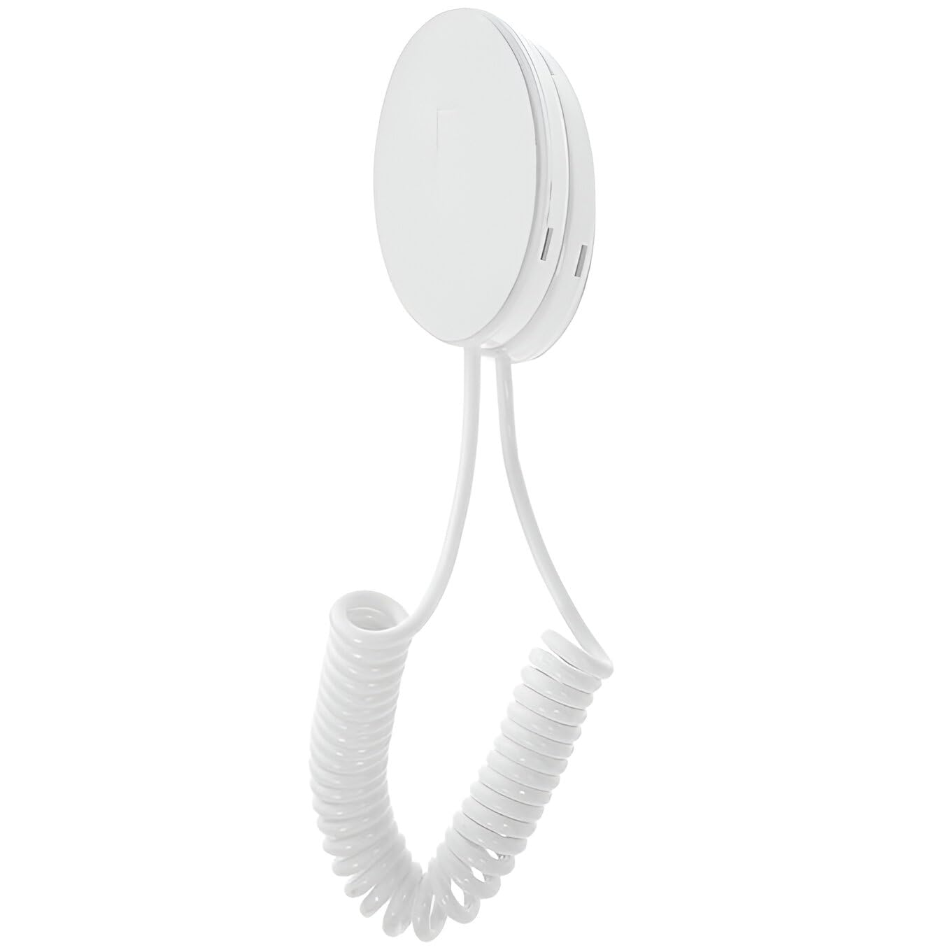Jeni's Kitchen Magnetic Wall-Mounted Remote Holder with Self-Adhesive Spring Ropes – No Drill, Anti-Lost, Universal Fit for All TV Remotes (2)