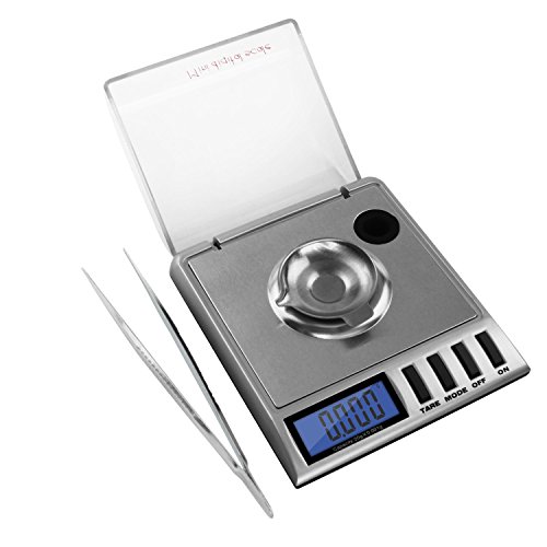 NEEVAS High Precision Digital Milligram Scale 20 x 0001g Reloading Jewelry and Gems Scale