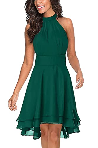 Onsoyours Damen Kleider Neckholder Vintage Retro Rockabilly Kleider...