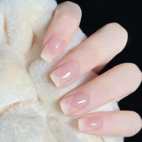 JUSTOTRY 24 Stück Press on Nails kurz Cover