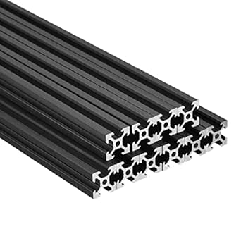2020 Aluminium Extrusie 400mm Zwart (10Pcs/Pack) V-Slot