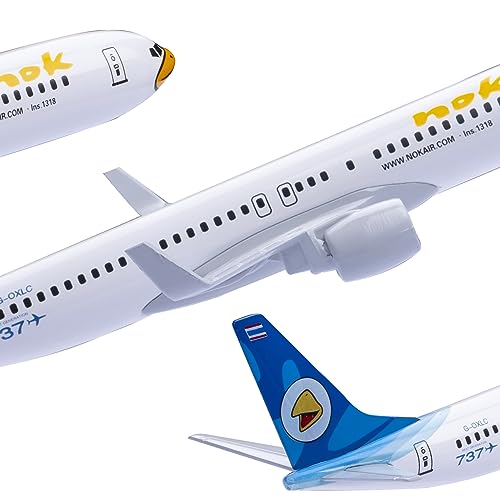Modelo de avión B737 a escala 1:400 en aleación metálica coleccionable 5
