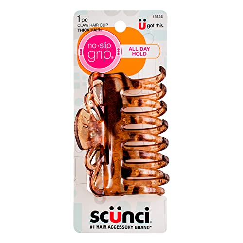 Scunci Large No-Slip Grip Jaw Hair Clip