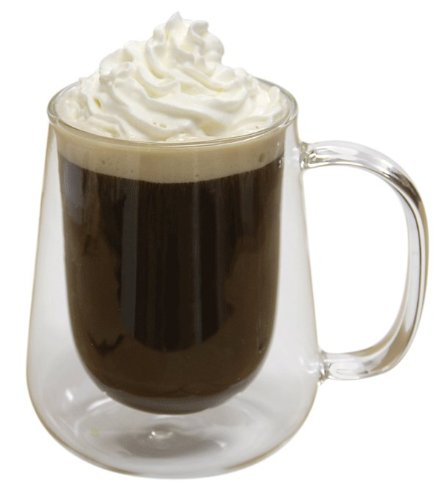 Lily's Home Double Wall Thermo Insulated Glasses, Heat Resistant and Ideal for Tea, Coffee, Espresso, and Other Hot or Cold Beverages (12 oz. Each, Set of 2)