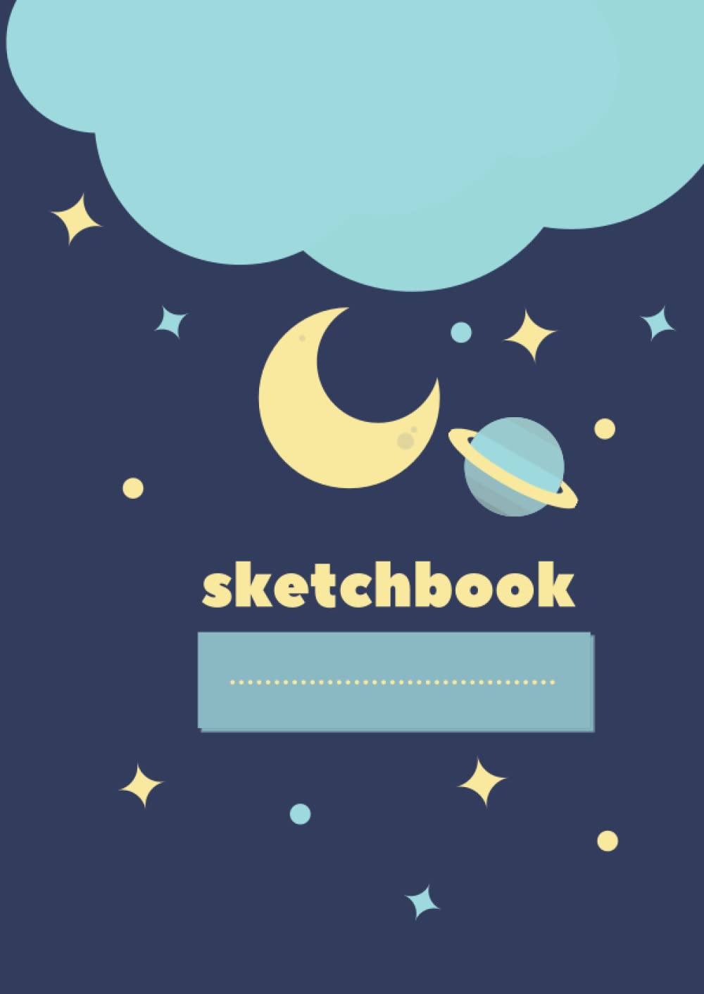 moon sketchbook: A Large Journal with Blank Paper for Drawing, Doodling, Painting, Writing, sketchbook 8.5x11 for drawing and sketching