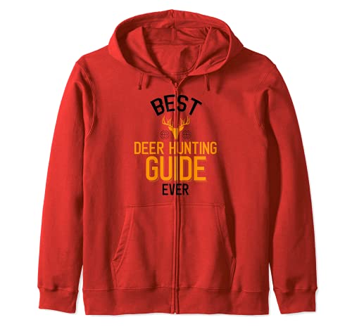 Best Deer Hunting Guide Ever Cool Deer Hunting Sudadera con Capucha