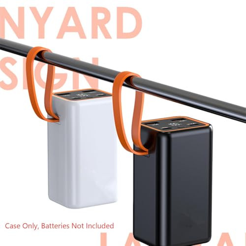 Power Bank para 4 baterías 21700, caja cargador DIY miniatura 6