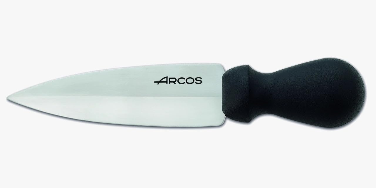 Arcos Professionelle Geräte - Parmesan-Messer - Edelstahl 140 mm - HandGriff Polypropylen Farbe Schwarz