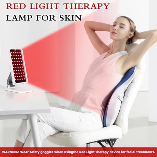 Red Light Therapy, Handheld Red Light Therapy for Face with Adjustable Stand, 660nm & 850nm Infrared Red Light Therapy Device at Home and Office Use - Image 3